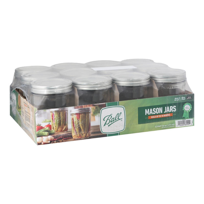 Ball Canning Pint Wide Mouth Can - Case Of 1 - 12 Count - Orca Market