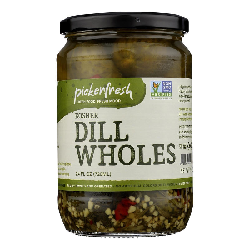 Pickerfresh - Dill Kosher Whole - Case Of 6-24 Oz - Orca Market