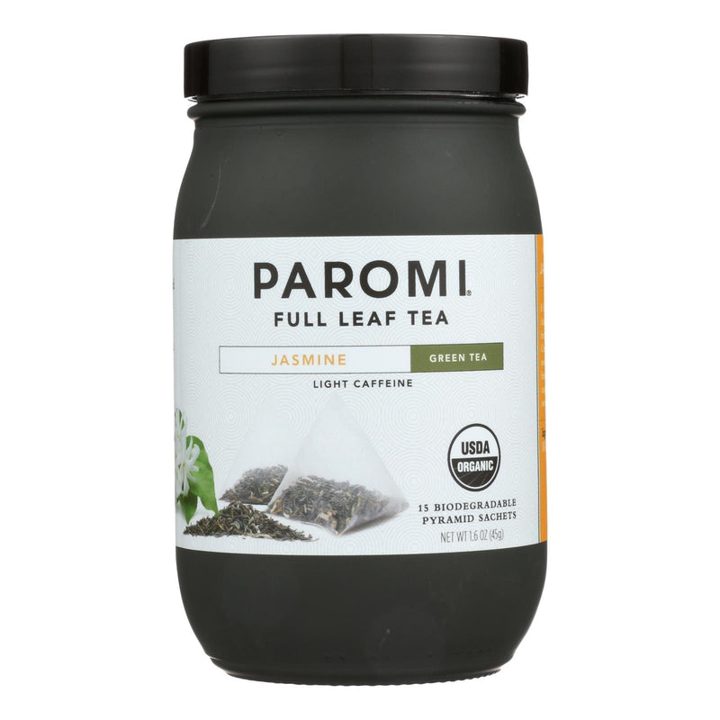 Paromi Tea Organic Paromi Jasmine Tea - Case Of 6 - 15 Count - Orca Market