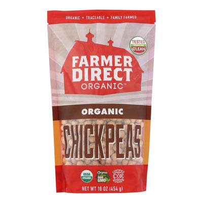 Farmer Direct Cooperative - Chickpeas Organic - Case Of 6-16 Ounces - Orca Market