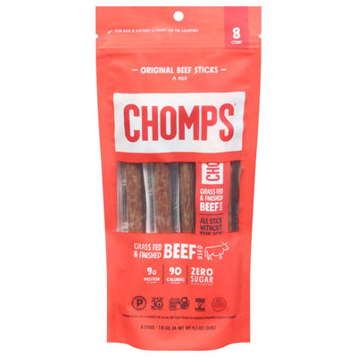 Chomps - Beef Sticks Original - Case Of 8-8/1.15 Z - Orca Market