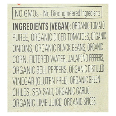 Amy's - Black Bean & Corn Salsa - Made With Organic Ingredients - Case Of 6 - 14.7 Oz - Orca Market