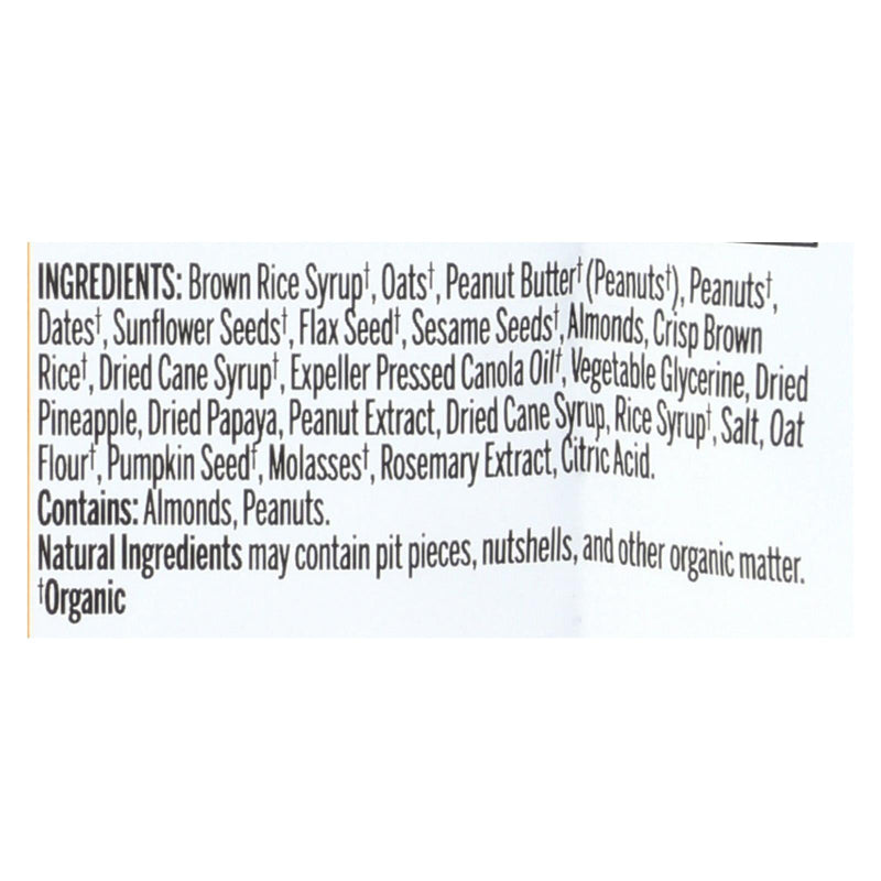 Probar Organic Peanut Butter Bar - Case Of 12 - 3 Oz - Orca Market