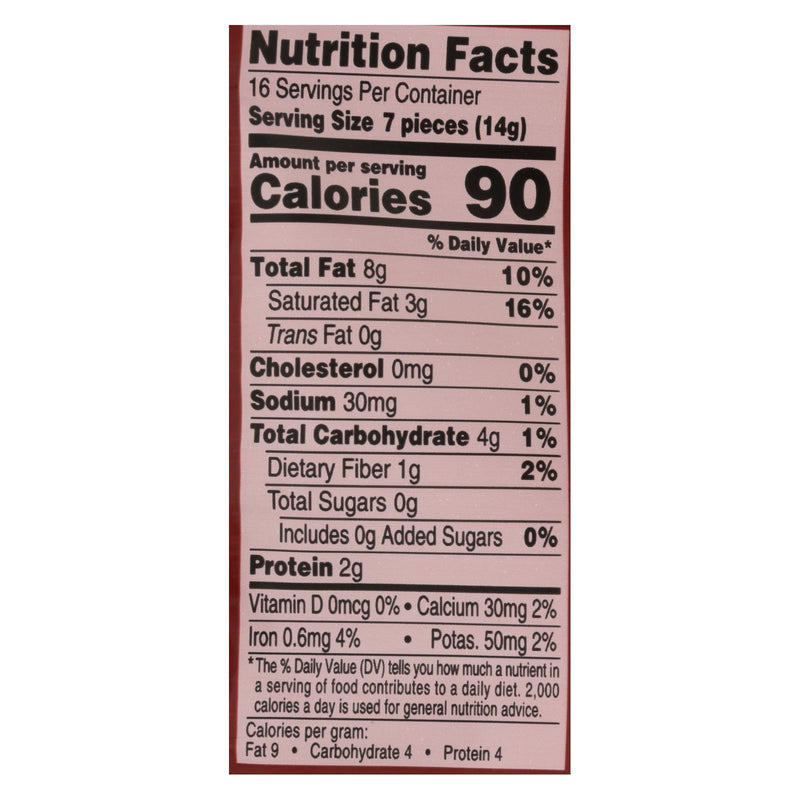 Tcho Chocolate Unsweetened 99% Organic Baking Pieces  - Case Of 6 - 8 Oz