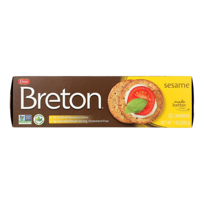 Breton/dare - Crackers Sesame - Case Of 12-7 Oz - Orca Market