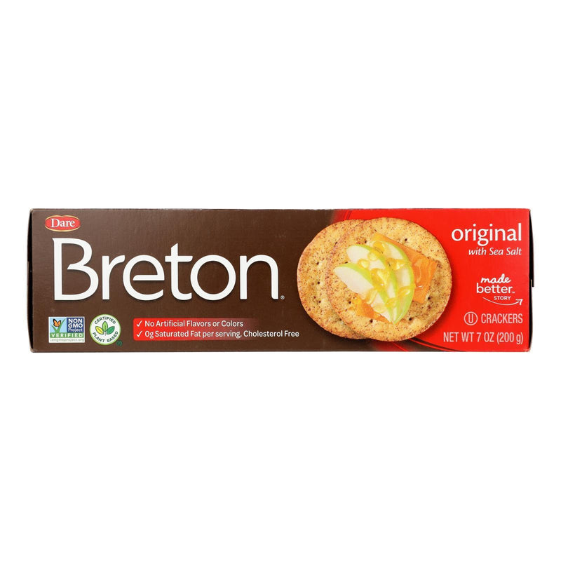 Breton/dare - Crackers Original - Case Of 12-7 Oz - Orca Market