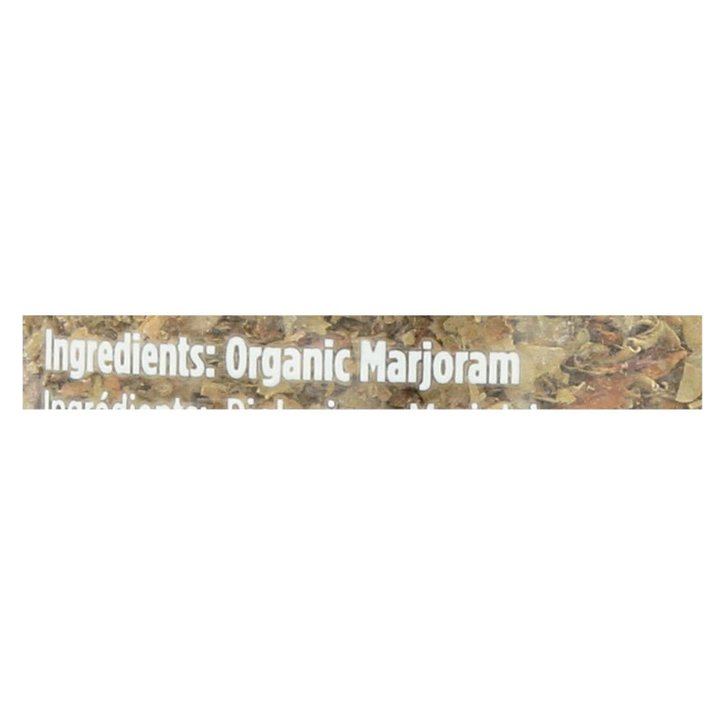 Spicely Organics - Organic Marjoram - Whole - Case Of 3 - 0.5 Oz. - Orca Market