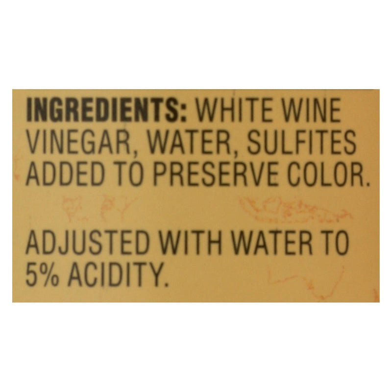 Reese - White Wine Vinegar - Case Of 6 - 12.7 Fl Oz. - Orca Market