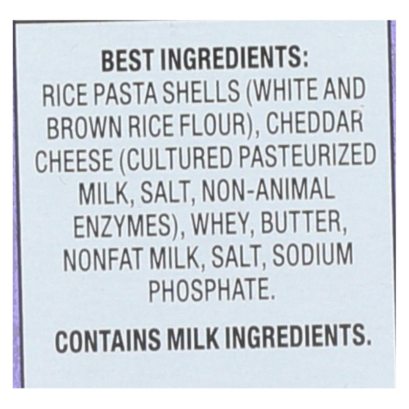 Annies Homegrown Macaroni And Cheese - Rice Shells And Creamy White Cheddar - Gluten Free - 6 Oz - Case Of 12 - Orca Market