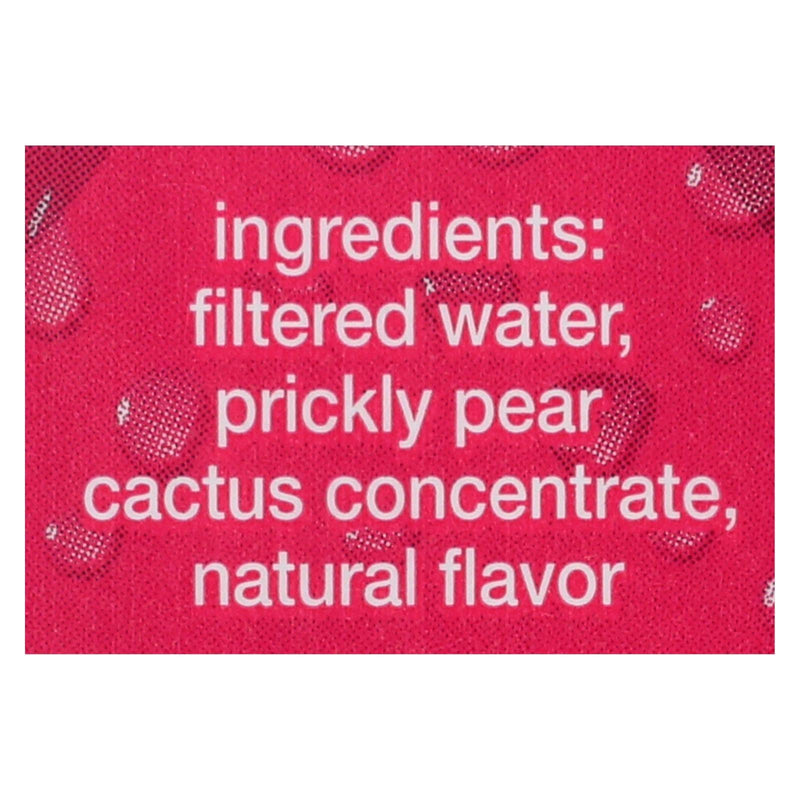 True Nopal Cactus Water - Prickly Pear - Case Of 12 - 16.9 Fl Oz - Orca Market