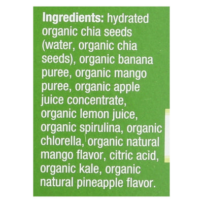 Mamma Chia Squeeze Vitality Snack - Green Magic - Case Of 6 - 3.5 Oz. - Orca Market