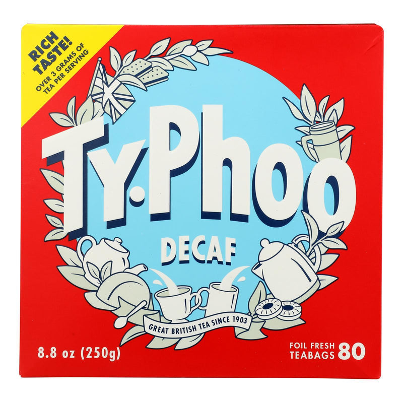 Typhoo Tea - Tea Decaf - Case Of 6 - 80 Count