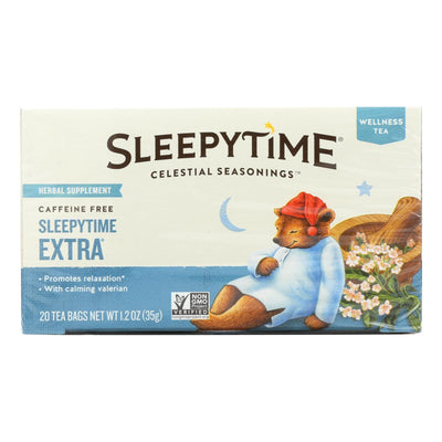 Celestial Seasonings Sleepytime Herbal Tea Caffeine Free - 20 Tea Bags - Case Of 6 - Orca Market