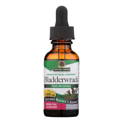 Nature's Answer - Bladderwrack Thallus - 1 Fl Oz - Orca Market