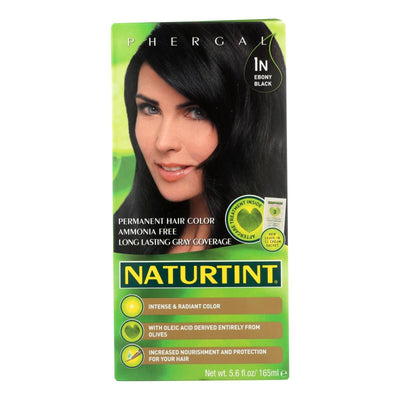 Naturtint Hair Color - Permanent - 1n - Ebony Black - 5.28 Oz - Orca Market