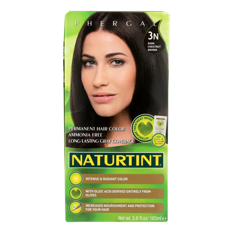 Naturtint Hair Color - Permanent - 3n - Dark Chestnut - 5.28 Oz - Orca Market