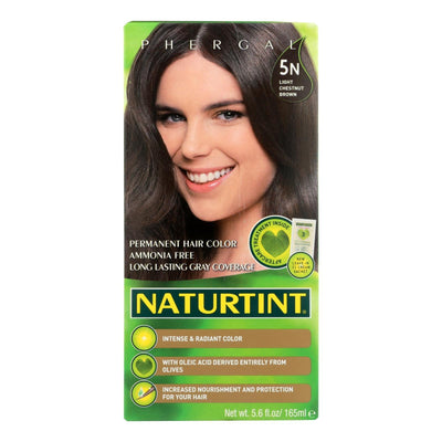 Naturtint Hair Color - Permanent - 5n - Light Chestnut Brown - 5.28 Oz - Orca Market