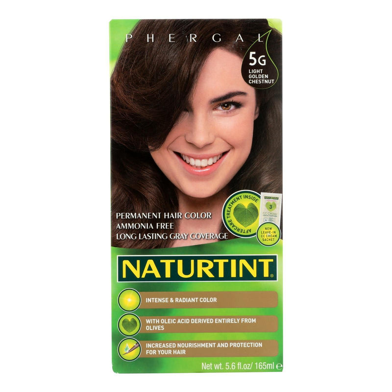 Naturtint Hair Color - Permanent - 5g - Light Golden Chestnut - 5.28 Oz - Orca Market