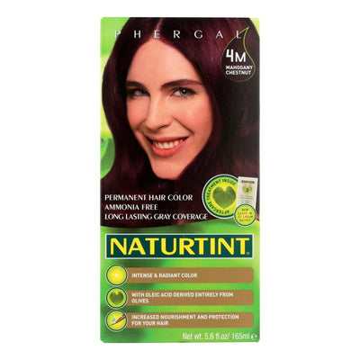 Naturtint Hair Color - Permanent - 4m - Mahogany Chestnut - 5.28 Oz - Orca Market