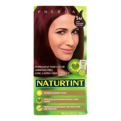 Naturtint Hair Color - Permanent - 5m - Light Mahogany Chestnut - 5.28 Oz - Orca Market