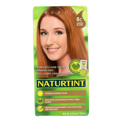 Naturtint Hair Color - Permanent - 8c - Copper Blonde - 5.28 Oz - Orca Market