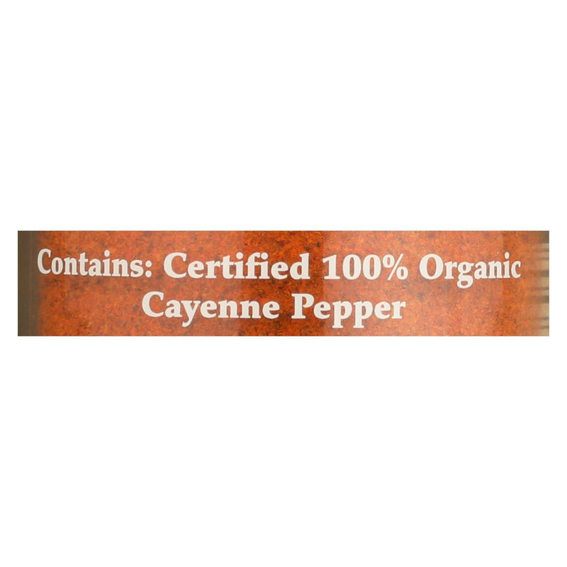 Morton And Bassett Organic Cayenne Pepper - Cayenne Pepper - Case Of 3 - 2 Oz. - Orca Market