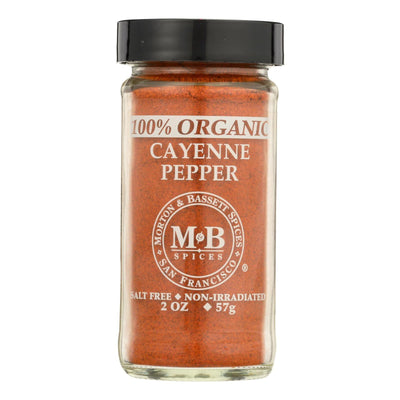 Morton And Bassett Organic Cayenne Pepper - Cayenne Pepper - Case Of 3 - 2 Oz. - Orca Market