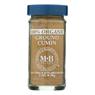 Morton And Bassett Organic Ground Cumin - Cumin - Case Of 3 - 2 Oz. - Orca Market