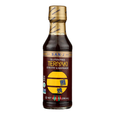 San - J Asian Cooking Sauce - Teriyaki - Case Of 6 - 10 Fl Oz. - Orca Market