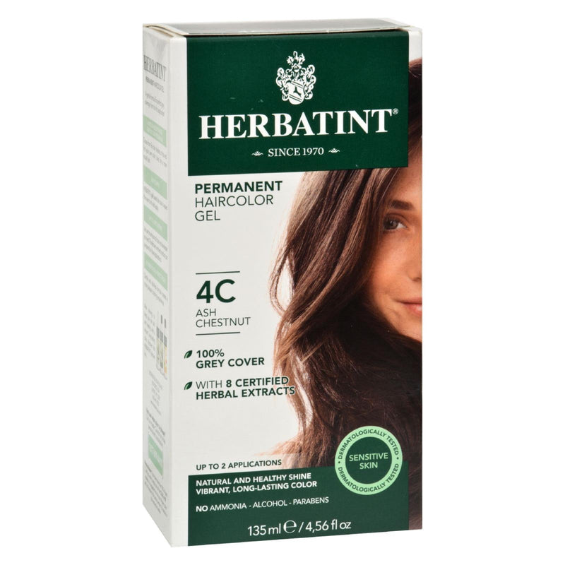 Herbatint Haircolor Kit Ash Chestnut 4c - 4 Fl Oz - Orca Market