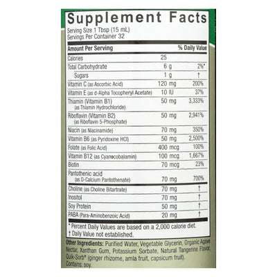 Nature's Answer - Liquid Vitamin B-complex - 16 Fl Oz - Orca Market