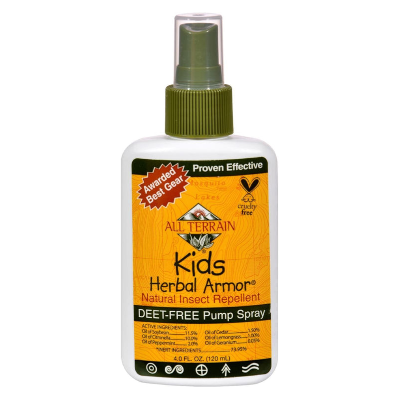 All Terrain - Herbal Armor Spray For Kids - 4 Oz - Orca Market