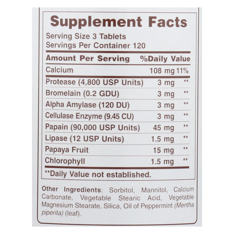 American Health - Super Papaya Enzyme Plus Chewable - 360 Chewable Tablets - Orca Market