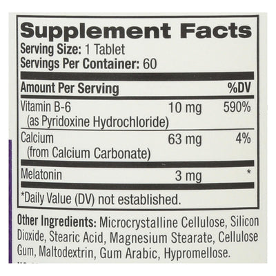 Natrol Melatonin - 3 Mg - 60 Tablets - Orca Market