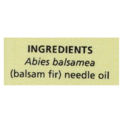 Aura Cacia - 100% Pure Essential Oil - Balsam Fir Needle - Elevating - .5 Fl Oz - Orca Market