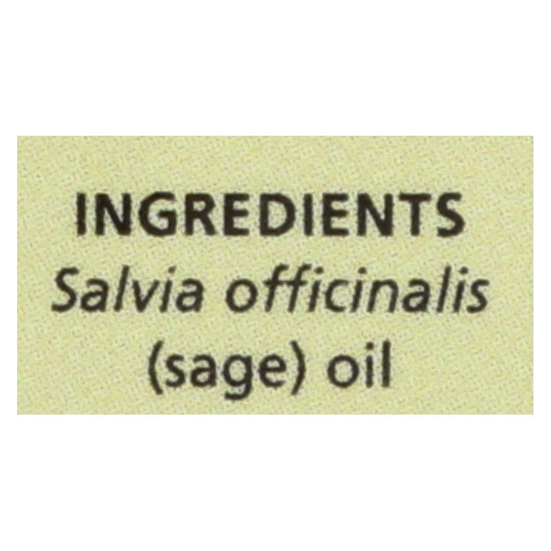 Aura Cacia - Essential Oil Sage - 0.5 Fl Oz - Orca Market