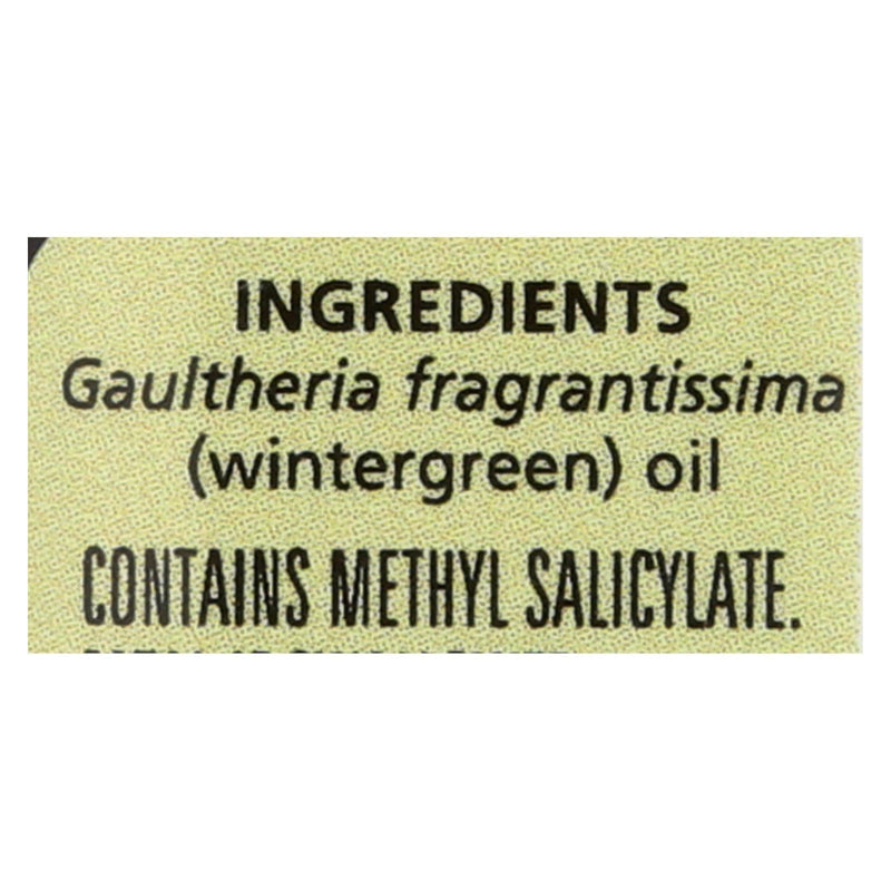 Aura Cacia - Pure Essential Oil Wintergreen - 0.5 Fl Oz - Orca Market