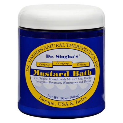 Dr. Singha's Mustard Bath - 16 Oz - Orca Market