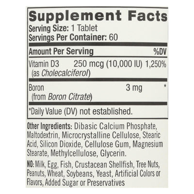 Natrol Vitamin D3 - 10000 Iu - 60 Tablets - Orca Market