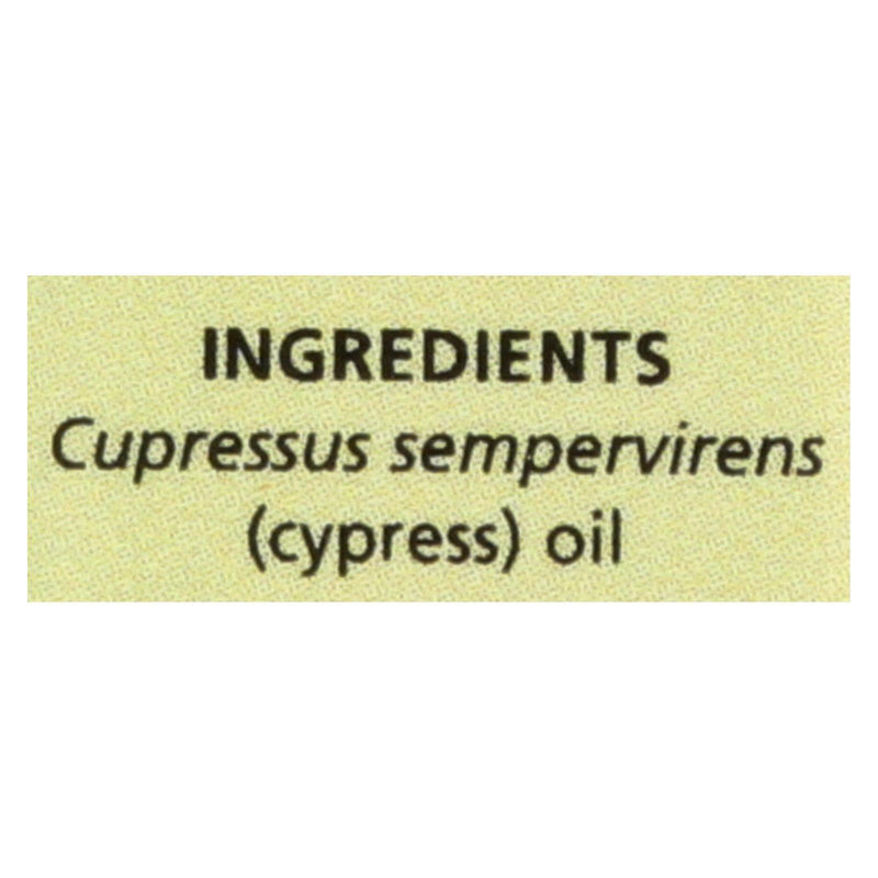 Aura Cacia - Essential Solutions Oil Cypress - 0.5 Fl Oz - Orca Market