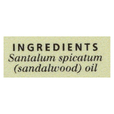 Aura Cacia - Essential Oil - Sandalwood - .5 Oz - Orca Market