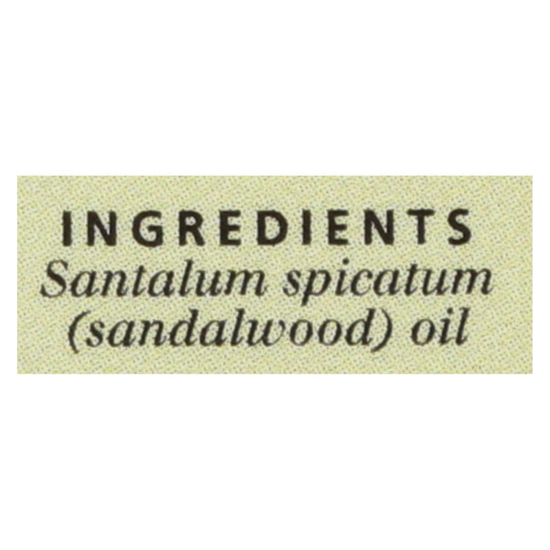 Aura Cacia - Essential Oil - Sandalwood - .5 Oz - Orca Market