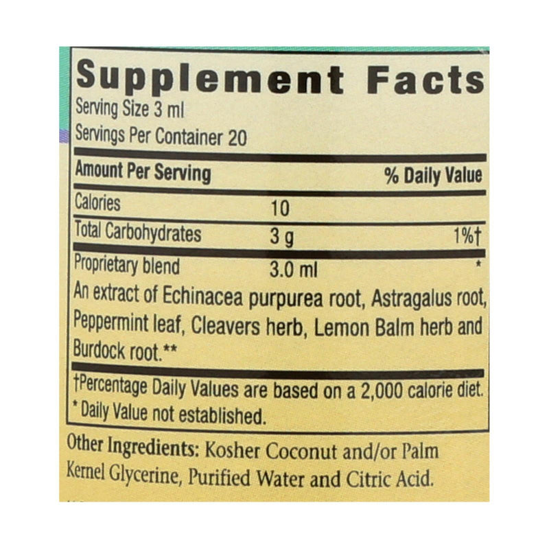 Herbs For Kids Echinacea Astragalus - 2 Fl Oz - Orca Market