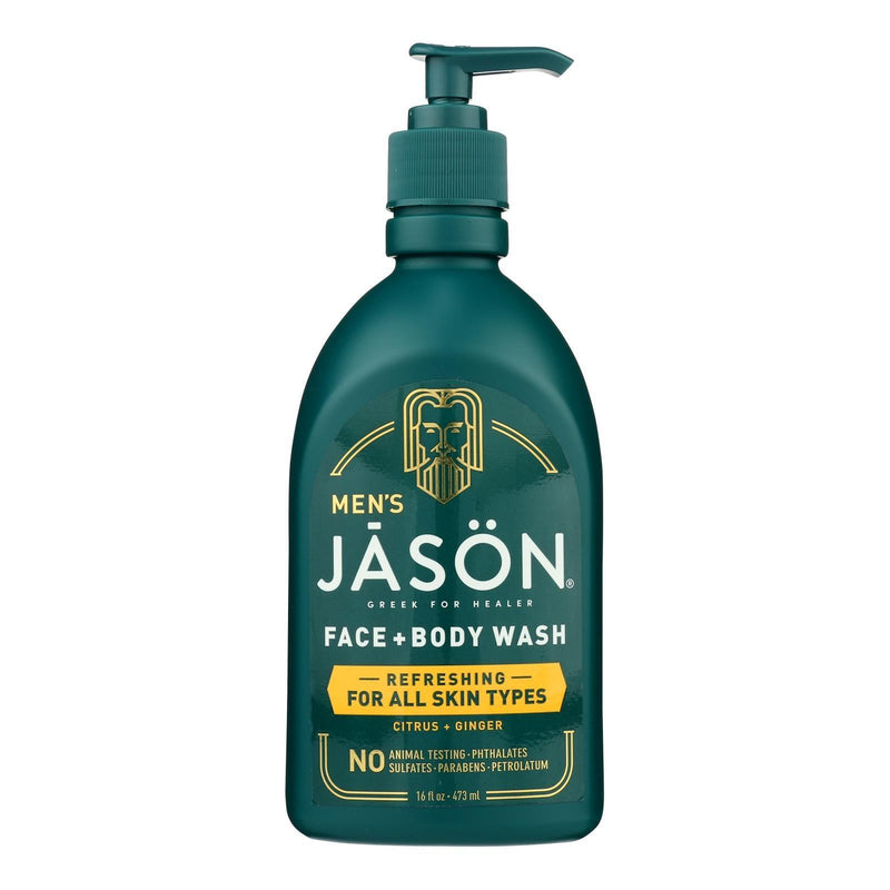 Jason Natural Products - Face/bdy Wsh Mens Refresh - 1 Each-16 Ounce