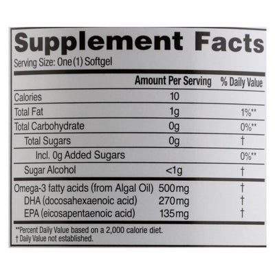 Amerifit Nutrition Ovega-3 - 500 Mg - 60 Vegetarian Softgels - Orca Market