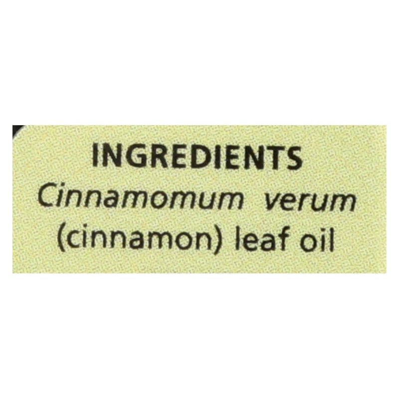 Aura Cacia - Pure Essential Oil Cinnamon Leaf - 0.5 Fl Oz - Orca Market