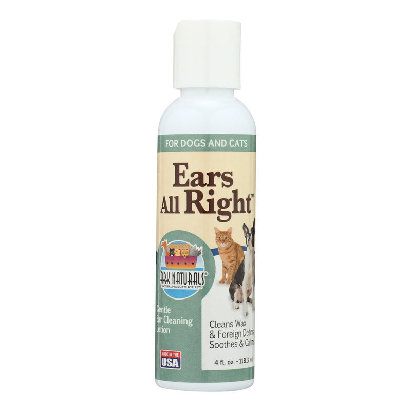 Ark Naturals Ears All Right Cleaning Lotion - 4 Fl Oz - Orca Market