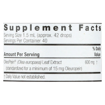 Nature's Answer - Oleopein Olive Leaf Alcohol Free - 2 Fl Oz - Orca Market