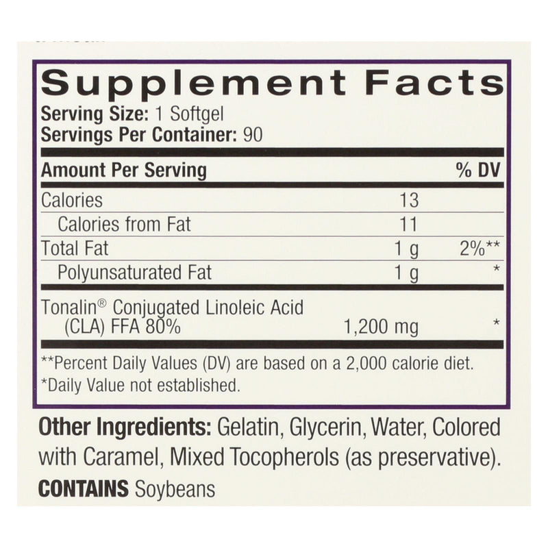 Natrol Tonalin Cla - 1200 Mg - 90 Softgels - Orca Market