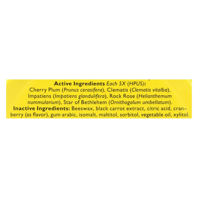 Bach Rescue Remedy Pastilles - Cranberry - 50 Grm - Case Of 12 - Orca Market